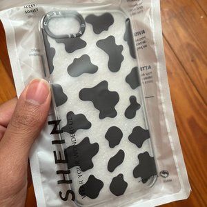 Clear Cow Print Phone Case for iPhone 6/6s